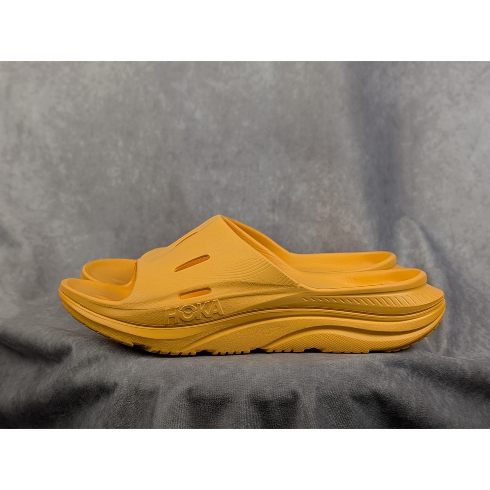 Hoka Ora Recovery Slide 3 Sherbet Yellow Mens 12 Womens 14 1135061 SSHRB New